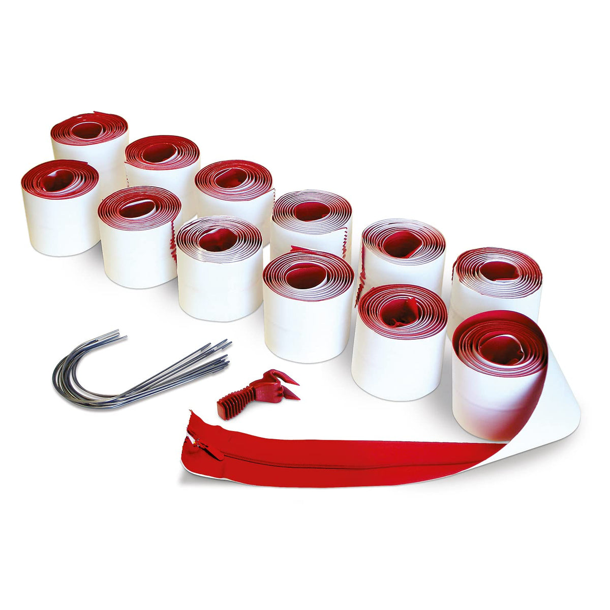 ZIPWALL HDAZ12 heavy-duty zipper closeup for durable barrier sealing