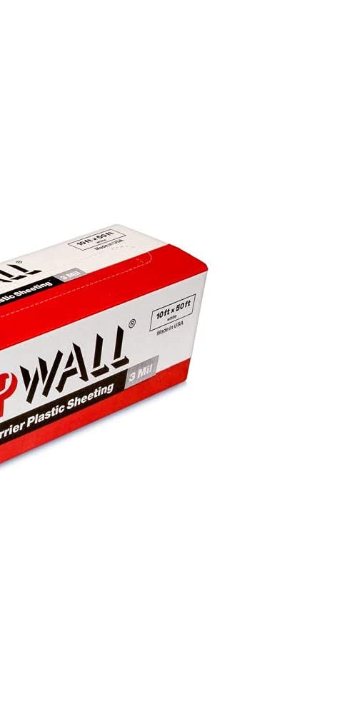 ZIPWALL PY50 setup-ready barrier sheet creating portable, light-permitting containment during renovations.