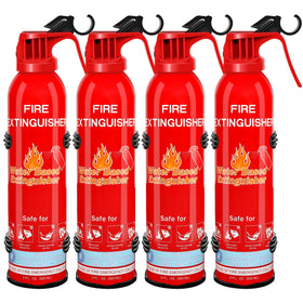 ziqianhard fire extinguisher mounted on wall for quick home safety access