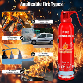 ziqianhard kitchen extinguisher designed for safe use on cooking fires