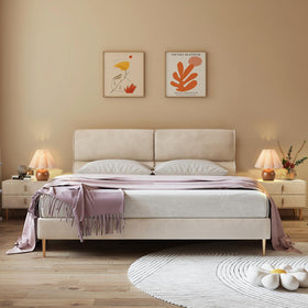 Ziqqeelam kitchen-counter lamp adds soft mood lighting to small kitchens.