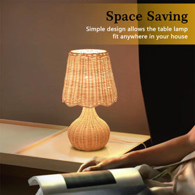 Ziqqeelam lamp compatible with smart bulbs for dimmable control.