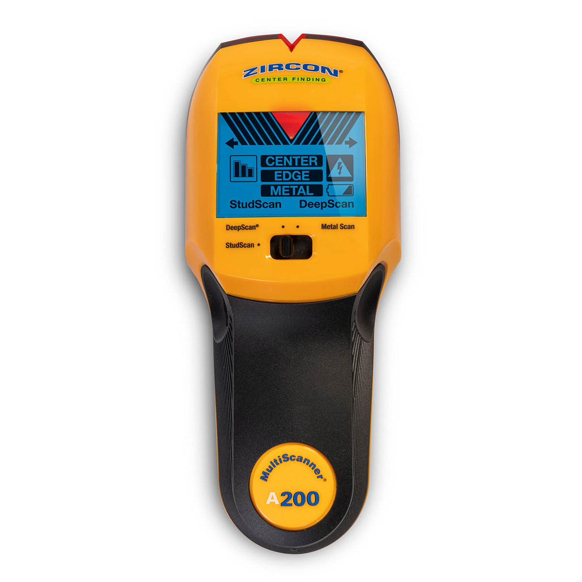 Zircon MultiScanner A200 front view showing compact design for quick wall checks