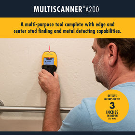 Zircon MultiScanner A200 LCD display with real-time feedback for accurate readings
