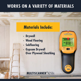 Zircon MultiScanner A250c bright LCD display provides quick results.