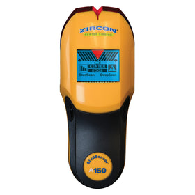 Zircon StudSensor A150 shows center and edge detection for precise mounting