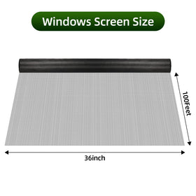 ZISHM 19x19 weave screen mesh blocks small debris while maintaining airflow