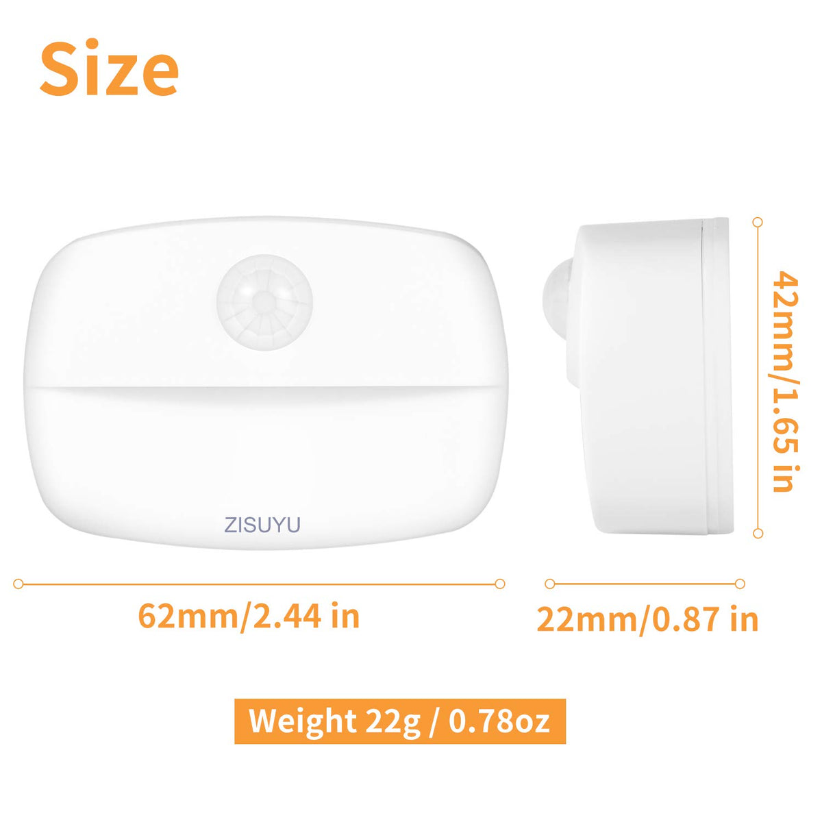 ZISUYU battery-powered design with no outlet required