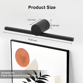 ZitoStory art lighting for paintings and canvases enhances display.