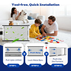 Ziuwery 410 filter supports steady airflow across the home.