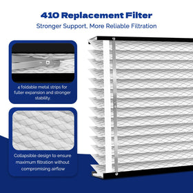 Ziuwery 410 filter compatible with AprilAire models 1410 through 4400.