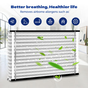 Ziuwery 410 replacement filter shown for quick, tool-free installation.