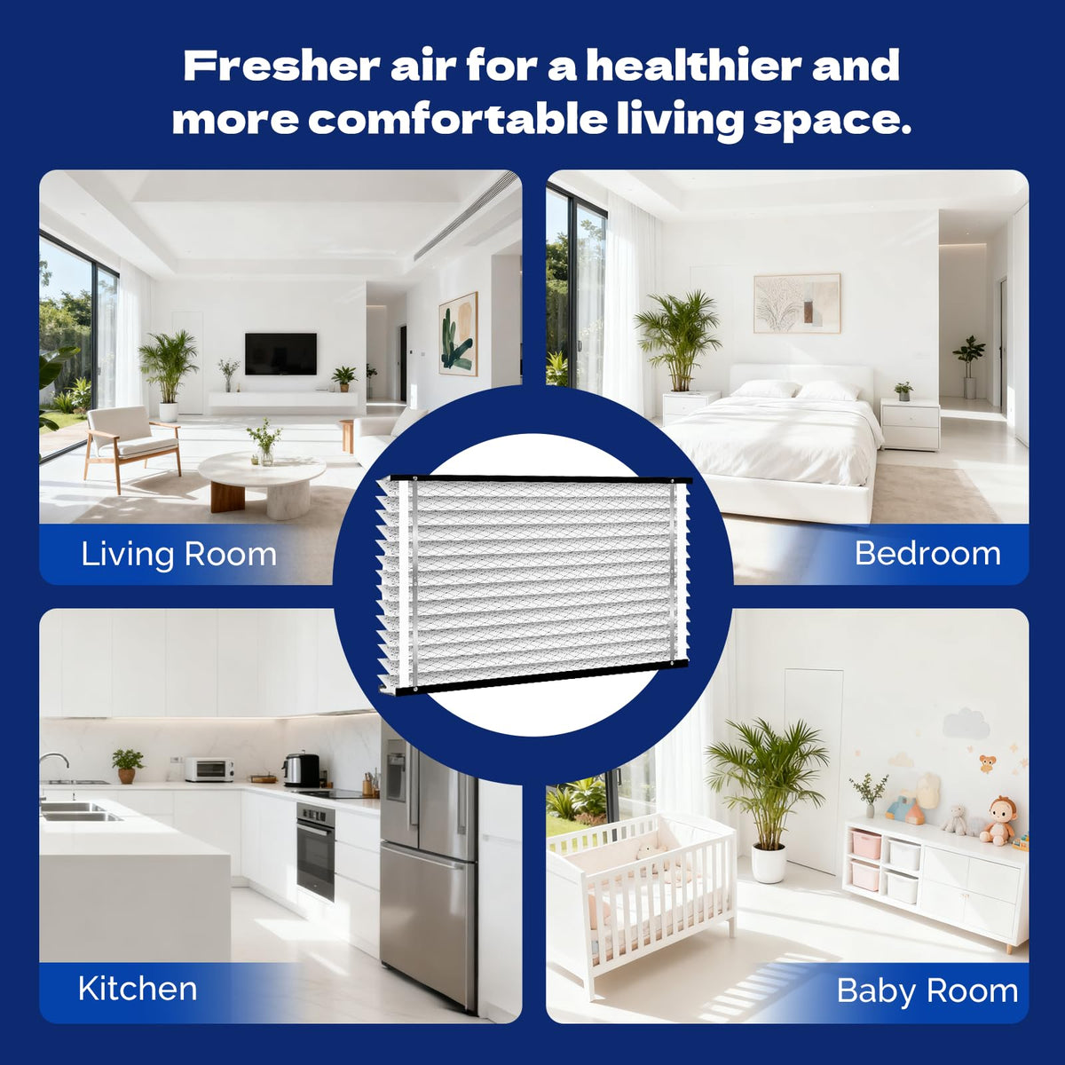 Ziuwery 410 replacement filter offers long life with 6–12 month replacement.