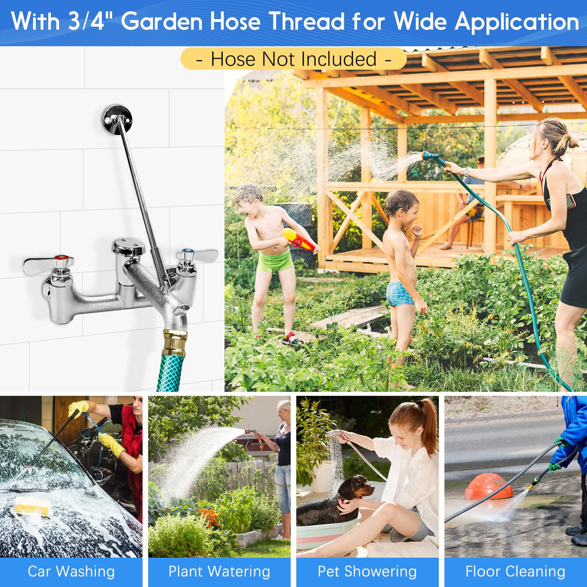Heavy‑duty outdoor utility faucet designed by ZKDAUSDO