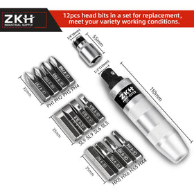 ZKH hand impact driver suited for automotive, door locks, and household maintenance.