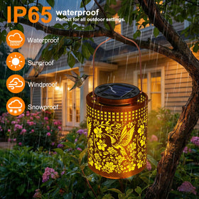 ZKLiLi porch garden solar light with safe ambient glow.