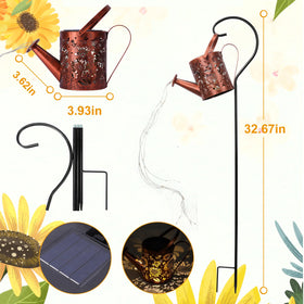 ZKLiLi Sunflowers lawn decor offers weatherproof outdoor charm.