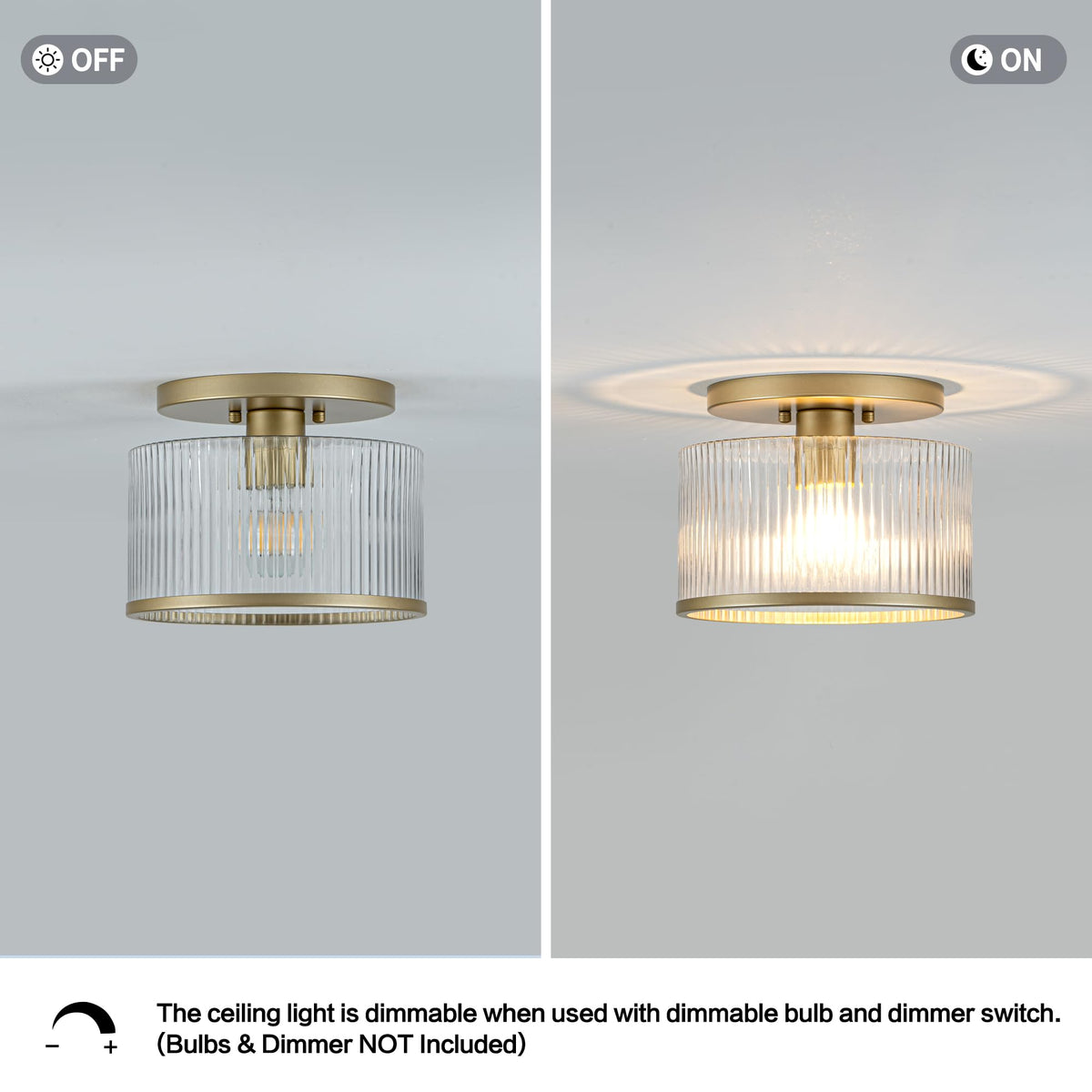 Zlepmlla durable glass and metal construction for daily use.
