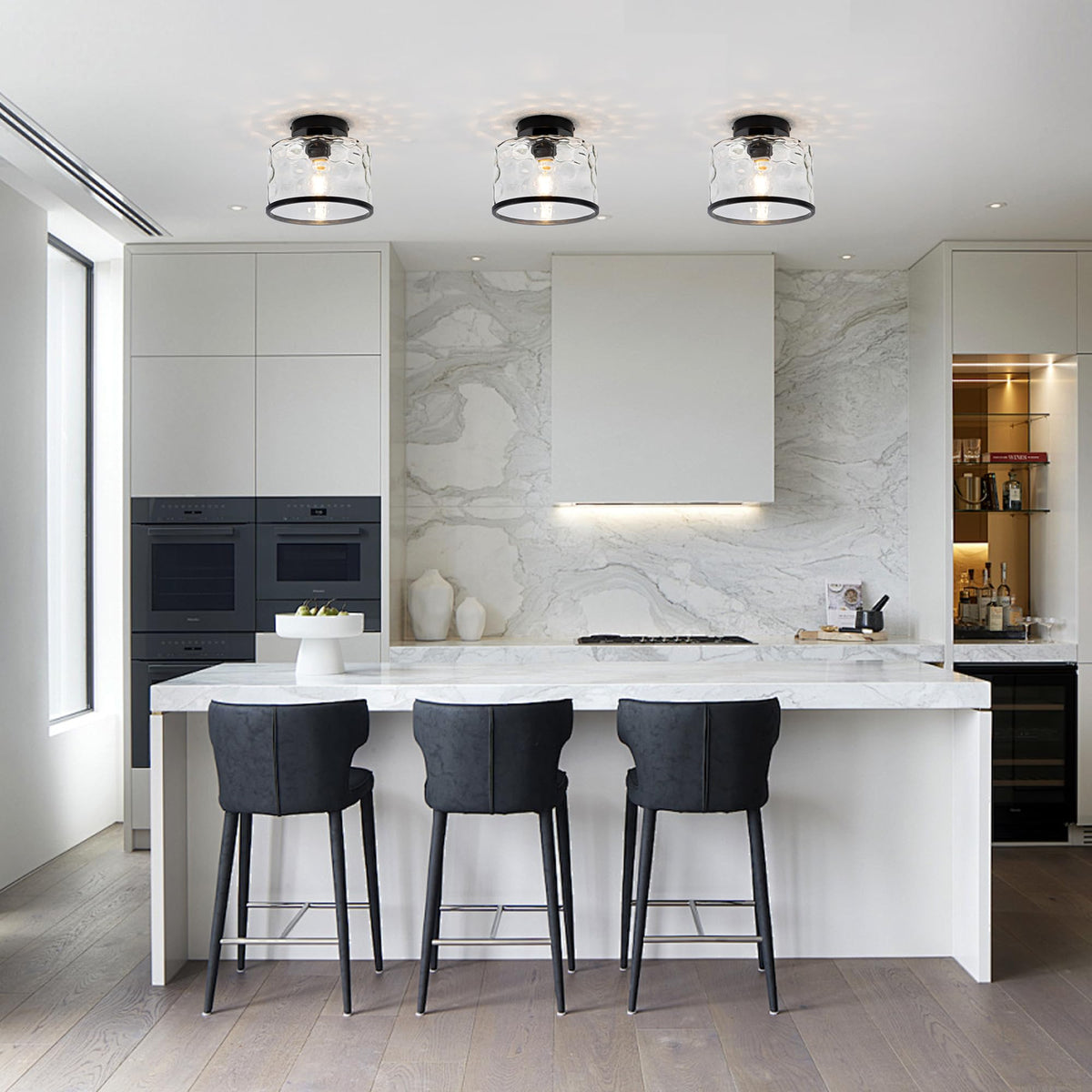 Zlepmlla hallway light adds modern farmhouse charm to entryways.
