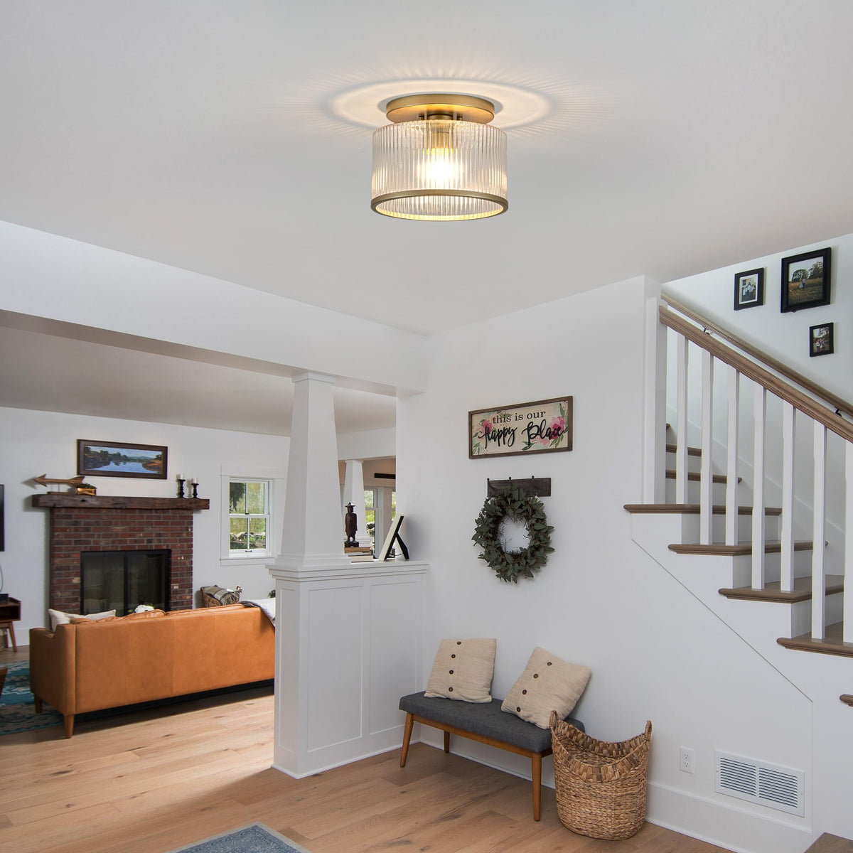 Zlepmlla hallway lighting showcases compact, space-saving form.