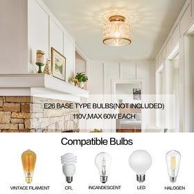 Zlepmlla industrial farmhouse style fixture suits living rooms and dining areas.