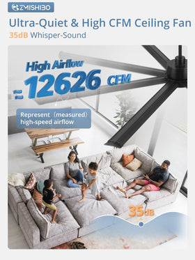 ZMISHIBO remote-controlled six-speed settings for customizable cooling
