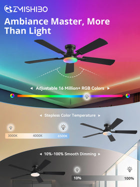 ZMISHIBO app and remote control for convenient operation