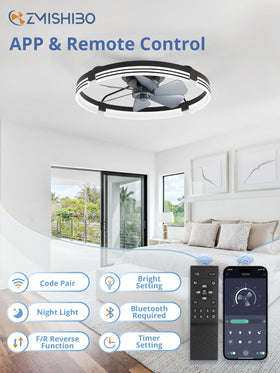 ZMISHIBO color temperature range 3000K–6000K for mood-adjustable lighting.