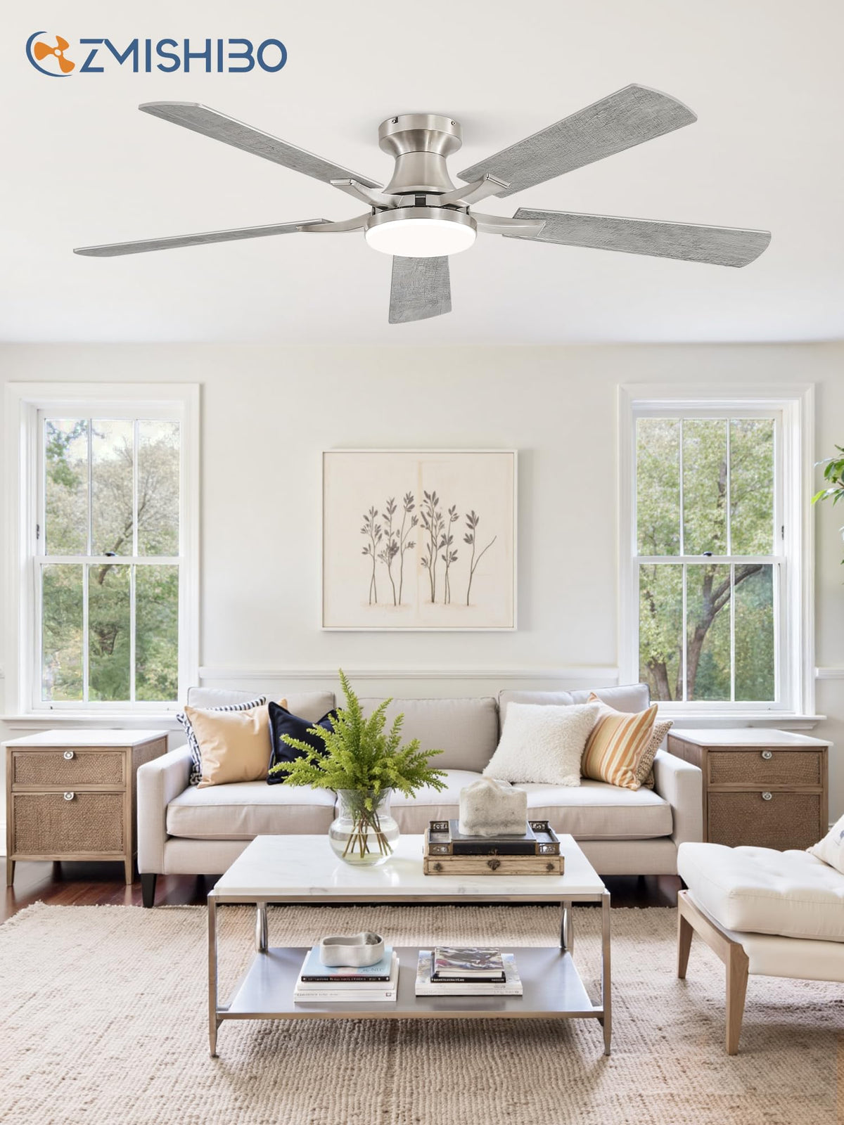 ZMISHIBO color-temperature range 3000K–6500K for warm to cool moods.