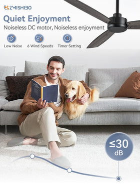 ZMISHIBO damp-rated design suitable for indoor and covered outdoor spaces.