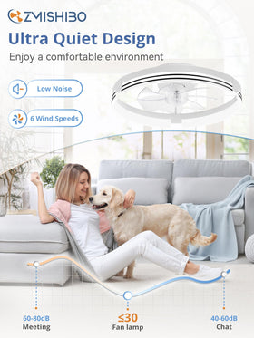 ZMISHIBO dimmable LED light from 3000K to 6000K for warm to cool ambiance.
