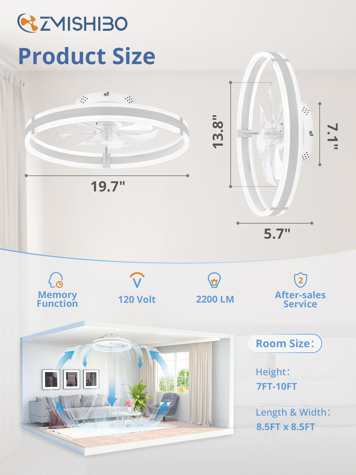Clear video guide supports quick flush mount installation