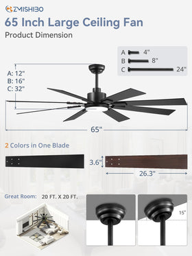 ZMISHIBO suitable for indoor and covered outdoor spaces.