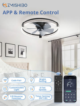 ZMISHIBO LED light with brightness control spans 14 to 100 percent for customizable ambiance.