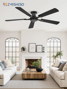ZMISHIBO modern black no-light finish complements many room décors