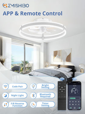Six speed settings tailor airflow to your room