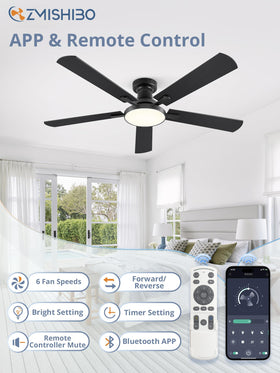 ZMISHIBO remote and app control for easy, hands-free adjustments.