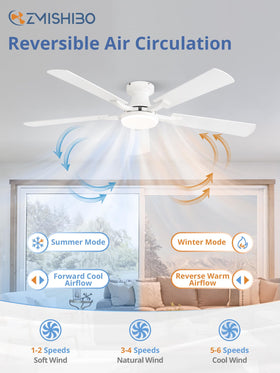ZMISHIBO color temperature range from warm to cool light