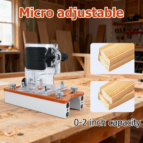 ZMJY heavy-duty aluminum base supports stable cuts