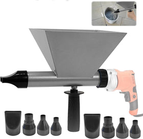 ZMURED electric mortar grout gun with 8 nozzles for versatile grout application