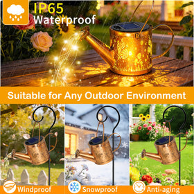 ZNYCYE weatherproof yard decor brightens evenings