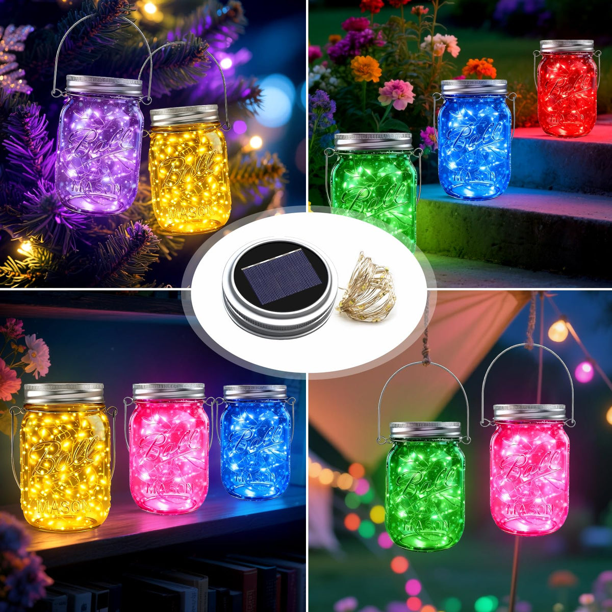 ZNYCYE waterproof solar lights withstand outdoor rain and conditions