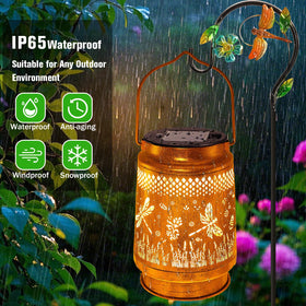 ZNYCYE waterproof lantern-top seal supports outdoor use in light rain.