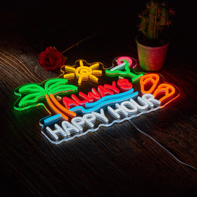 ZODZ dimmable neon with adjustable brightness for parties and cozy nights.
