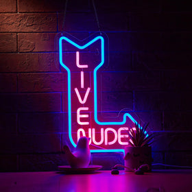 ZODZ neon sign wall decor 15x13 inches for stylish rooms