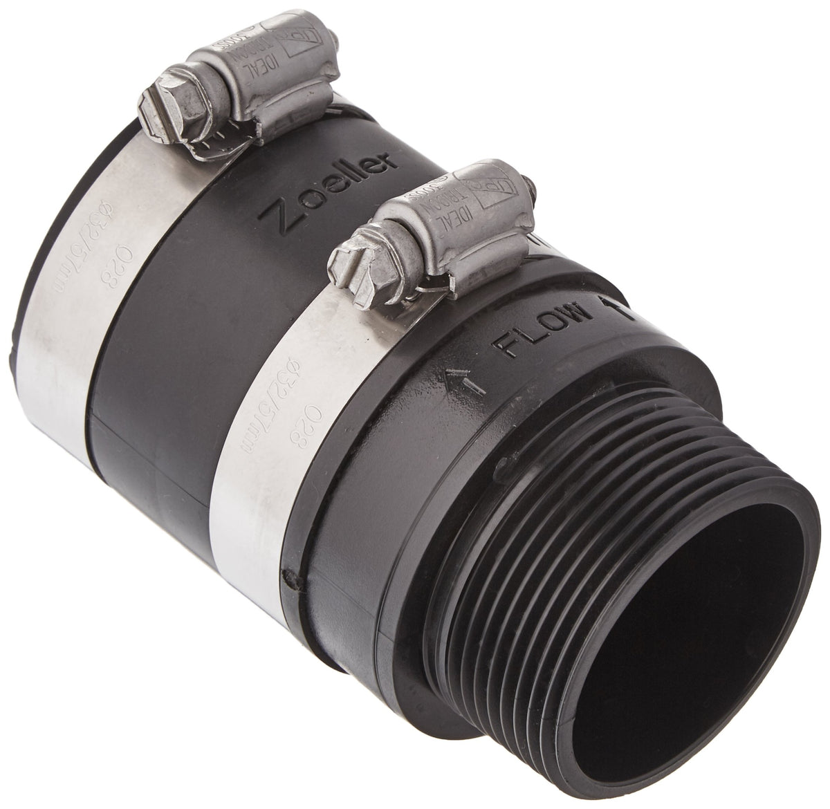 Zoeller 30-0238 inline check valve front view for compact, reliable installation