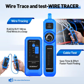 ZOERAX network stripper and cutter for clean, consistent wire prep