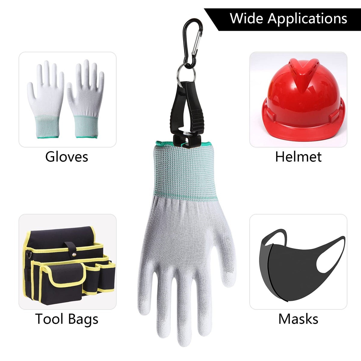 Holds gloves, helmets, keys and more for easy access.