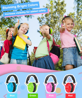 ANSI S3.19 and CE EN 352.1 certified for kids safety