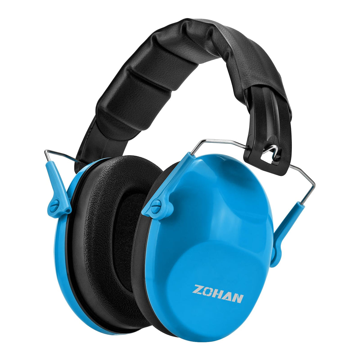 ZOHAN 032 blue kids headphones with 25 dB NRR for safer listening